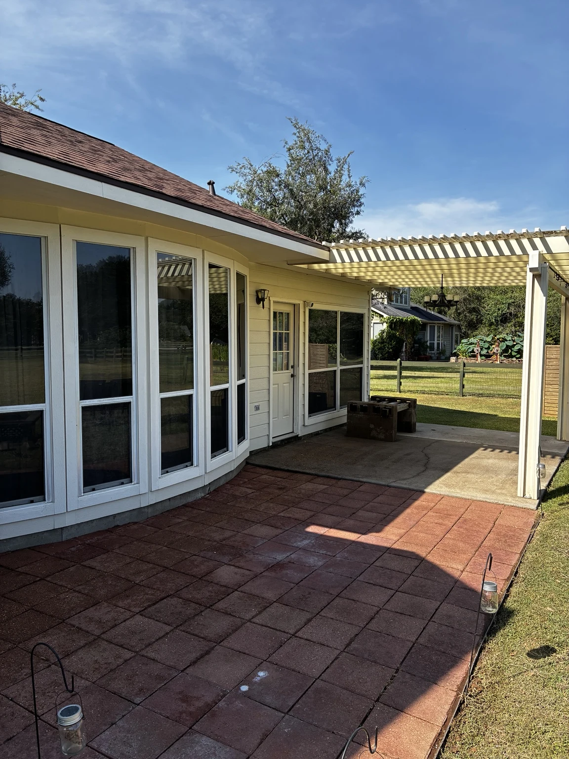 GuddShots concrete & patio cleaning project